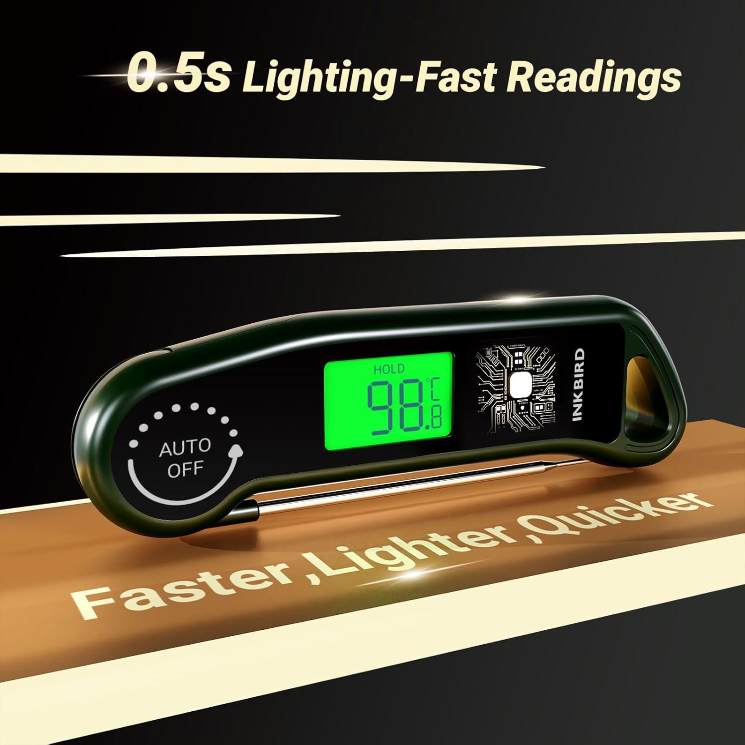 Termómetro Digital de Carne Inkbird RHT-11K Precisión ±0.3°C