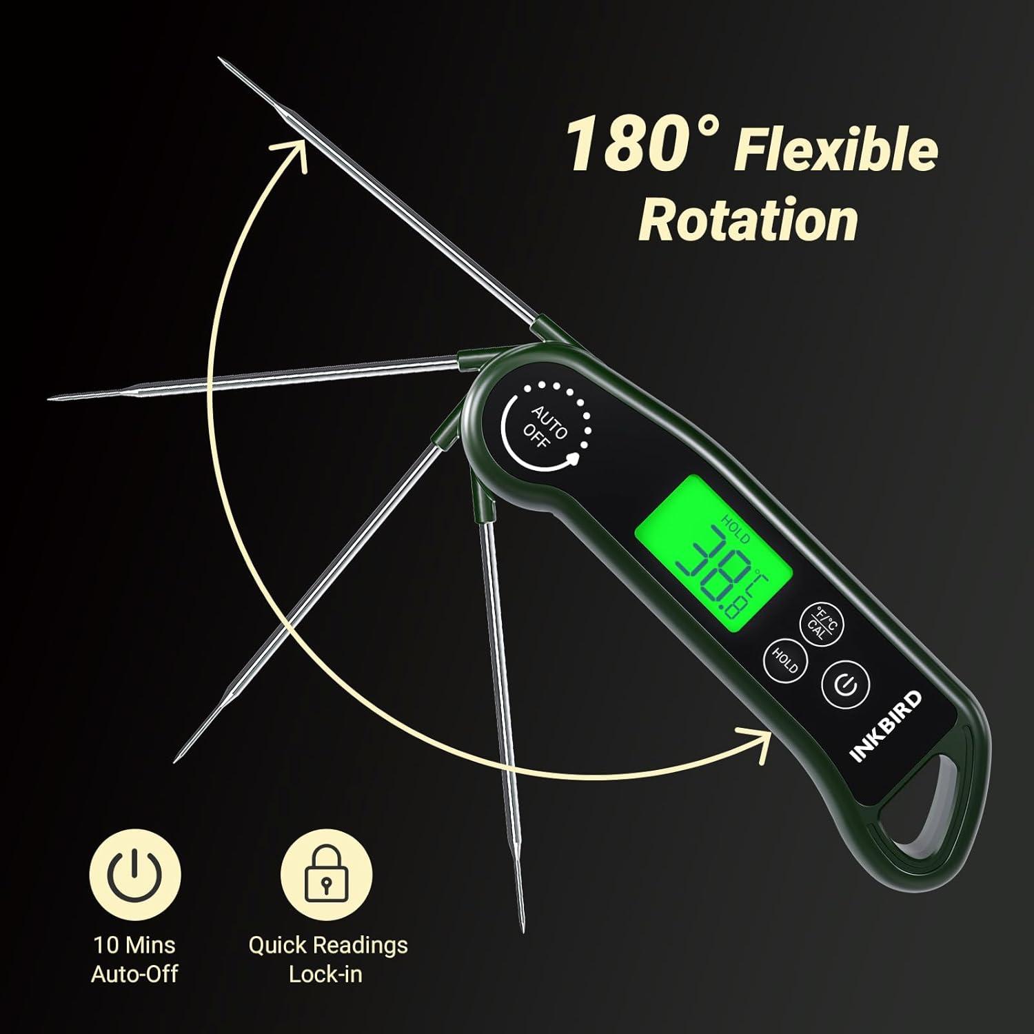 Termómetro Digital de Carne Inkbird RHT-11K Precisión ±0.3°C