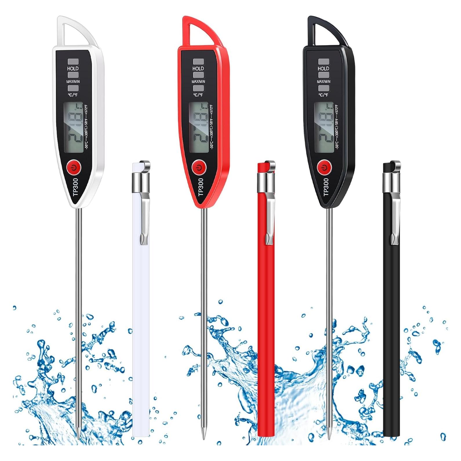 Termómetro Digital de Cocina Copkim TP300 Impermeable 23.4cm