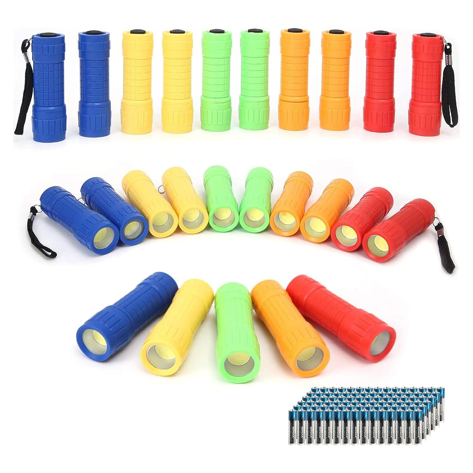 Paquete de 30 Linternas Mini Whaply COB LED con Baterías