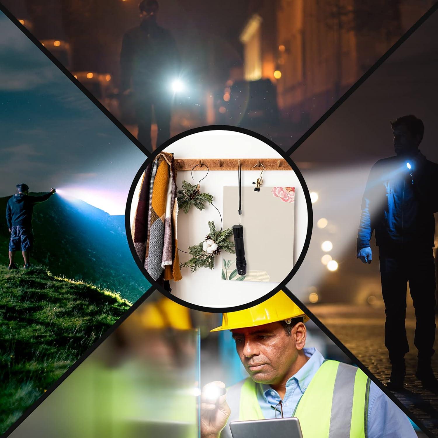 Linterna Recargable PHIXTON 1000 Lúmenes USB C Enfoque Ajustable