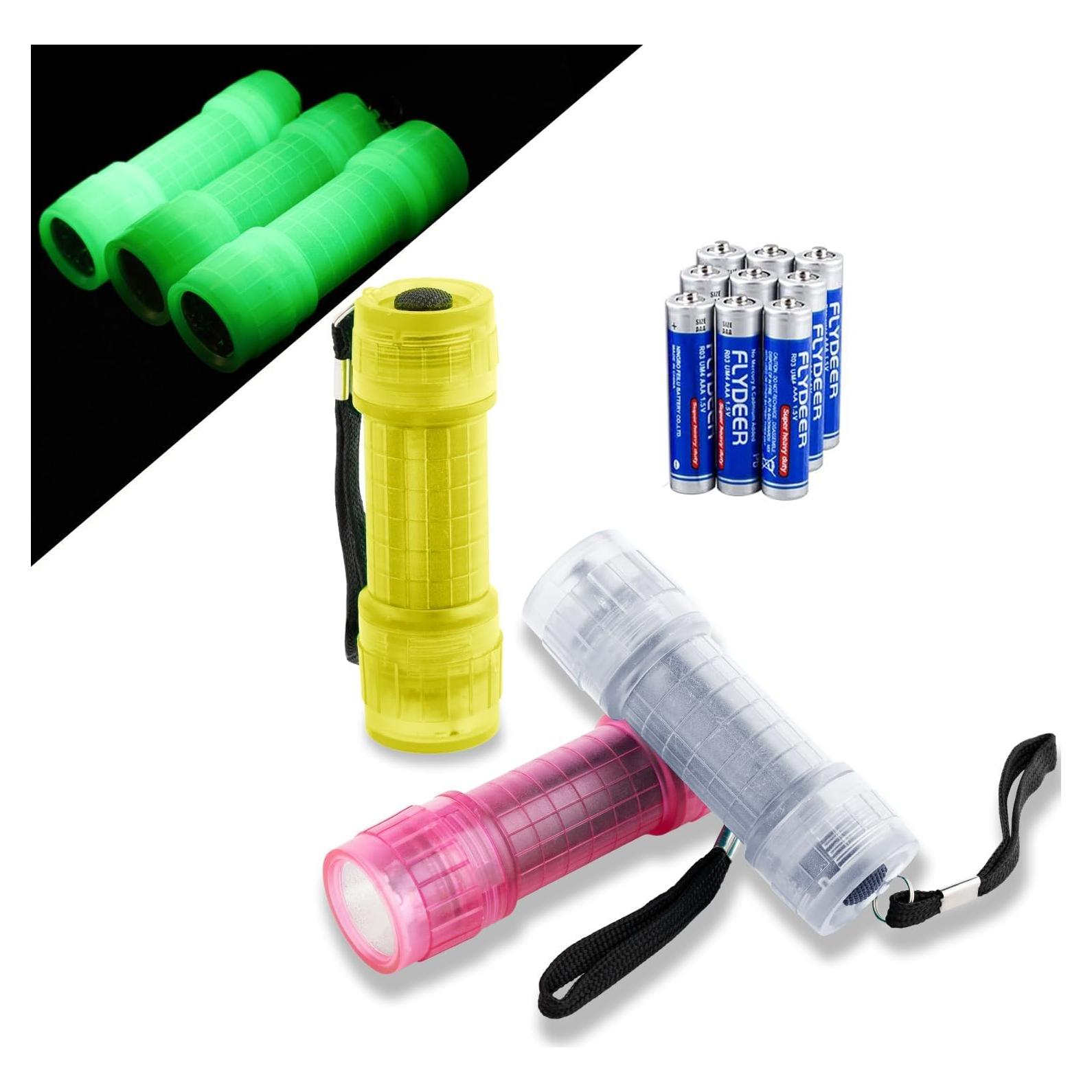 Linternas Brillantes en la Oscuridad KunHe - 3 Paquetes