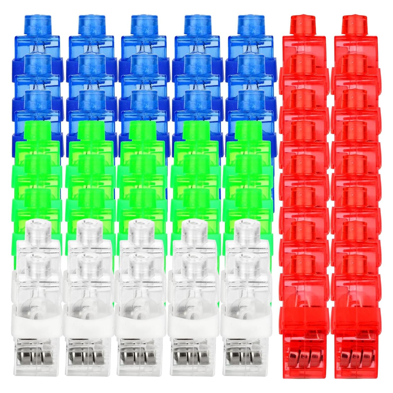 60 Luces LED para Dedos VETE - Mini Linternas Brillantes
