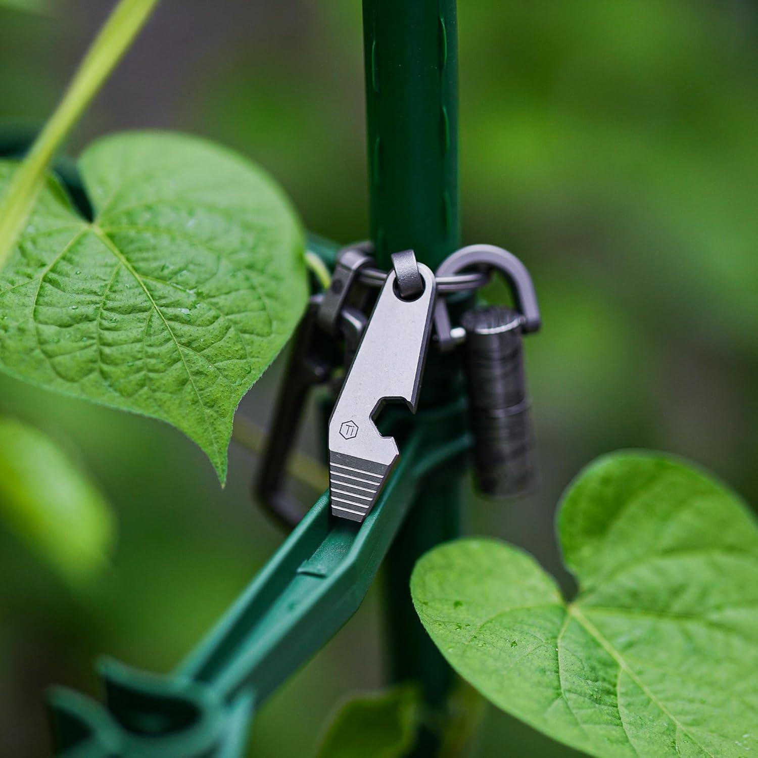 Barra de Palanca de Titanio KeyUnity KR01 EDC 6 en 1