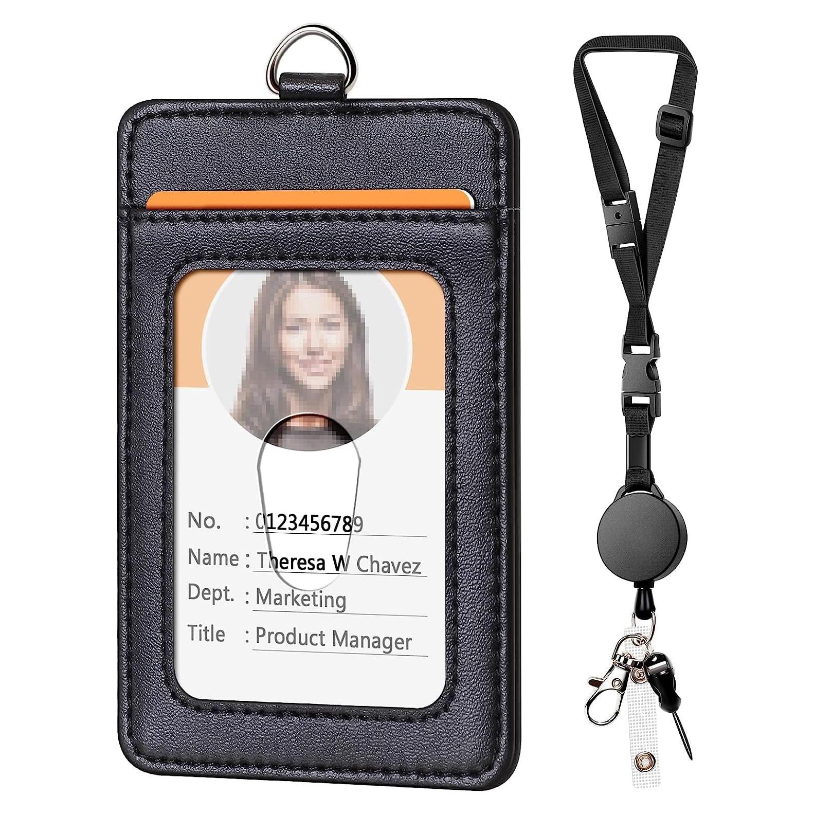 Soporte de Insignia PU UpUGo con Cinta Retráctil 50.3 cm