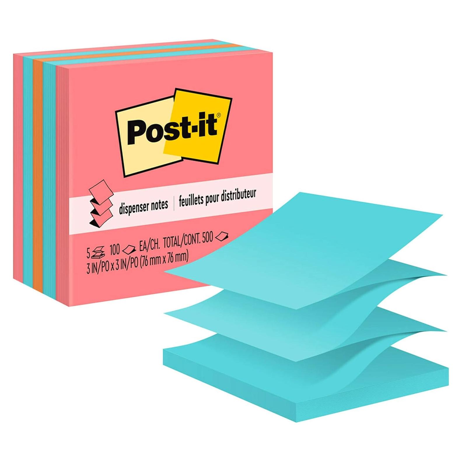 Notas adhesivas Post-it Poptimistic 7.6x7.6 cm 5 blocs