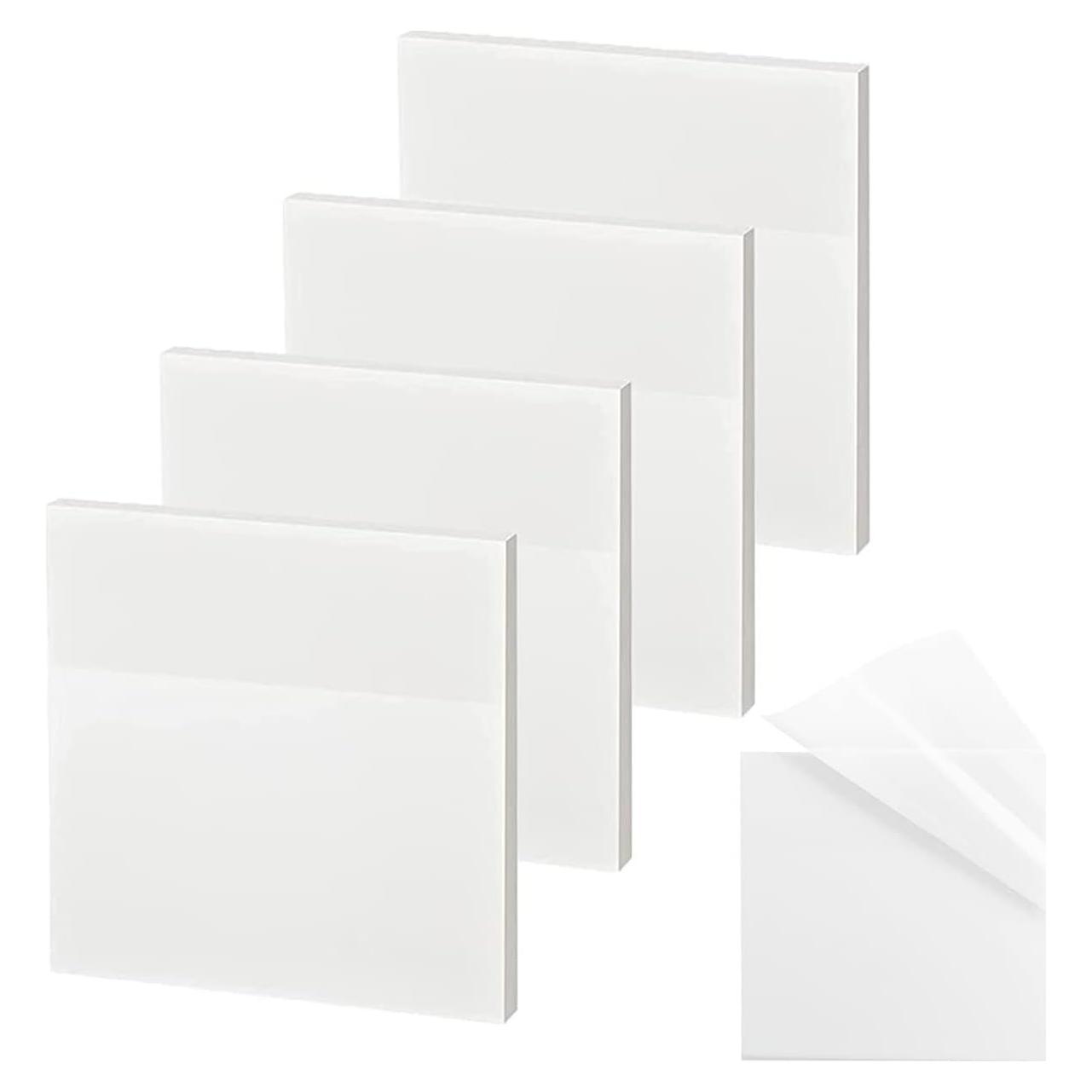 Notas Adhesivas Transparentes ENLUOM 7.62x7.62 cm 200 Hojas