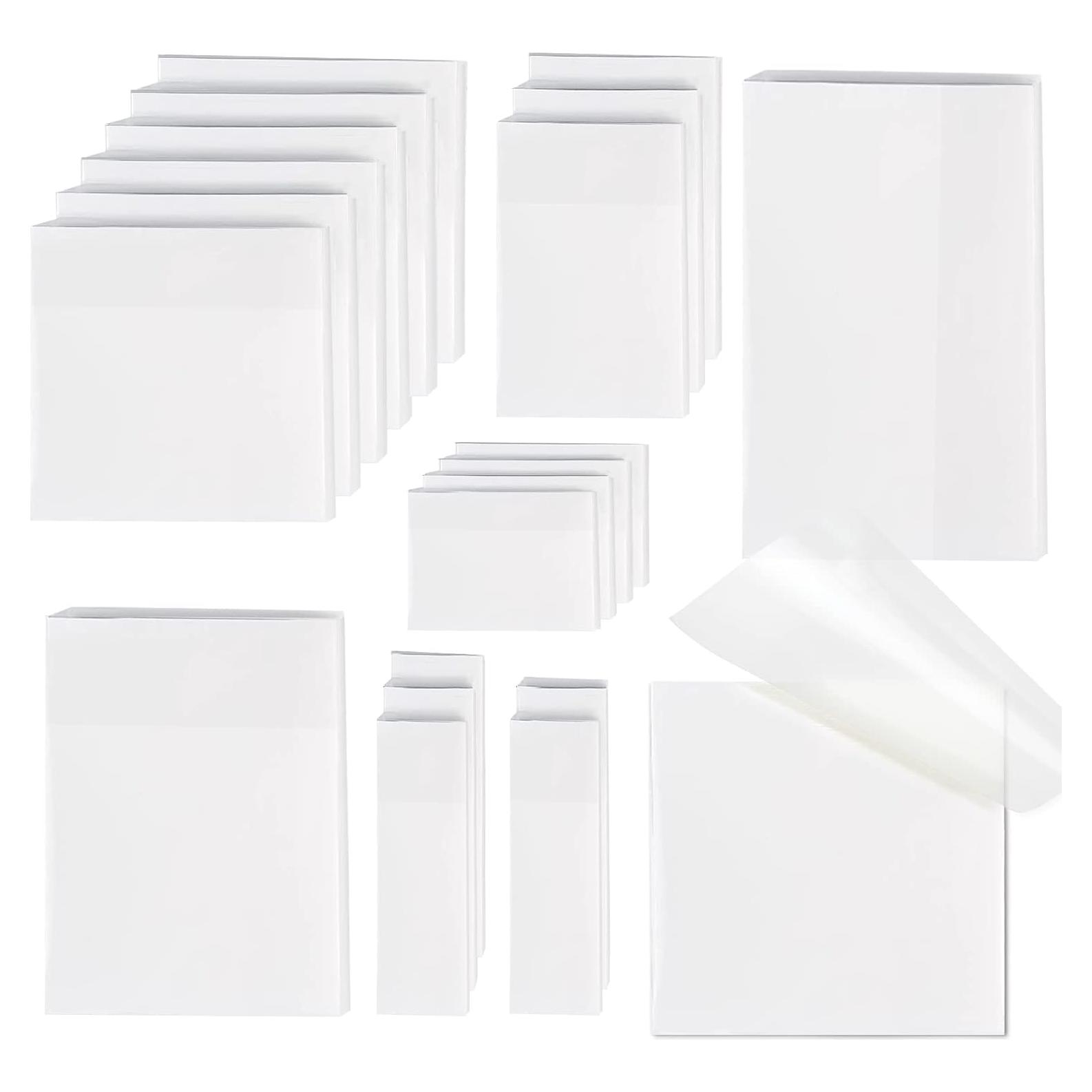 Notas Adhesivas Transparentes VITEVER 1000 Hojas 6 Tamaños