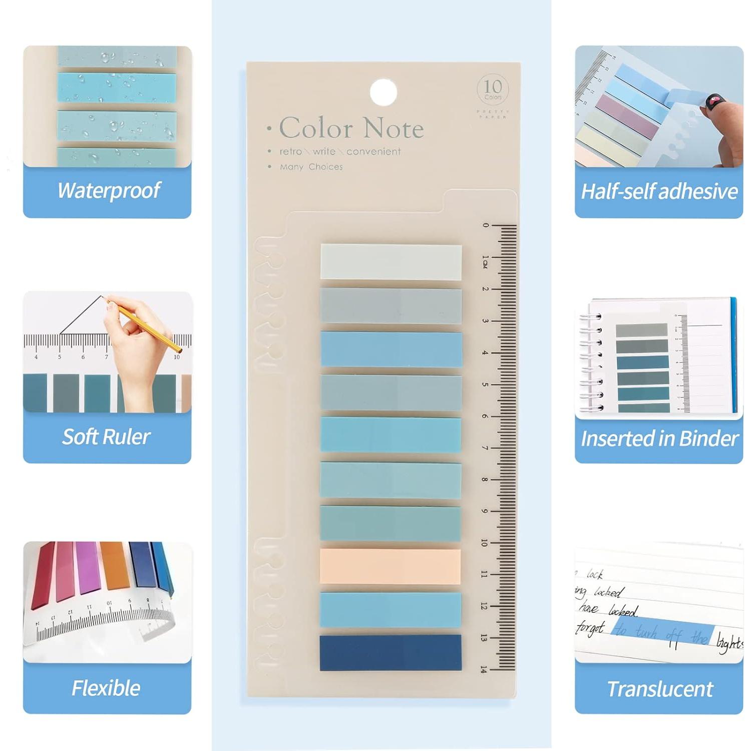 2000 Pestañas Adhesivas Transparentes Cherrytree 4.06x1.27cm