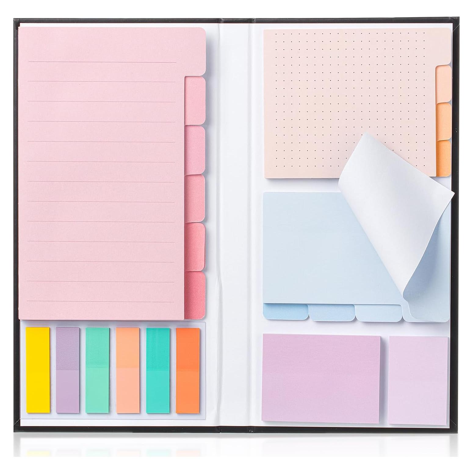 Set de Notas Adhesivas Mr. Pen 410 Piezas Pastel Macaron