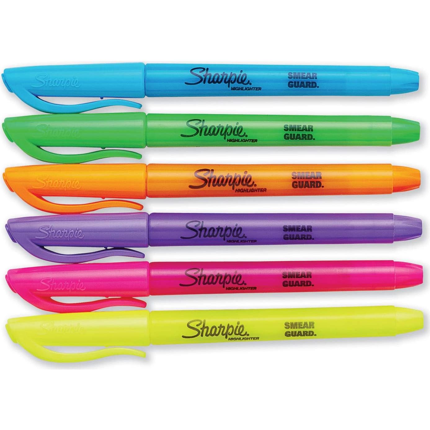 Juego de 24 Resaltadores Sharpie Punta Chisel Colores Asortidos