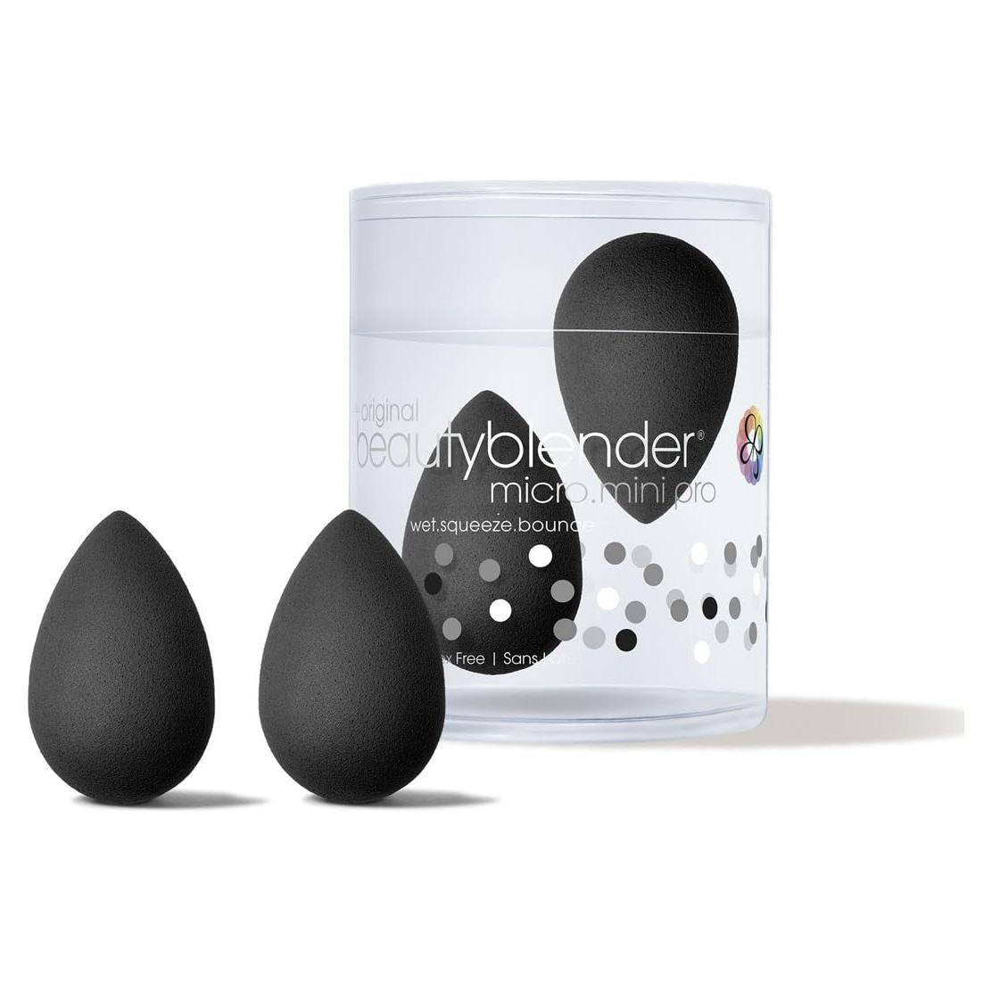 Esponjas de Maquillaje Micro Mini Pro Beautyblender Negro - 2 Unidades