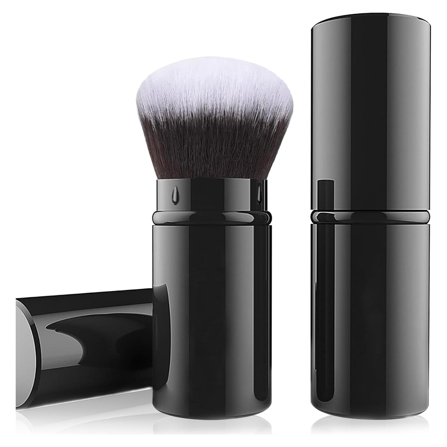 Brocha de Maquillaje Kabuki Retráctil Falliny - Portátil 8.8cm