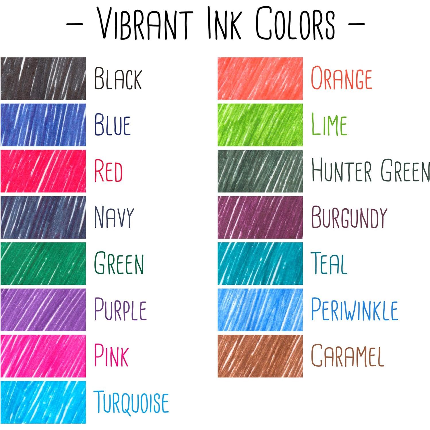 Bolígrafos de Gel Pilot G2, Punta Gruesa 1 mm, Paquete de 4 Colores