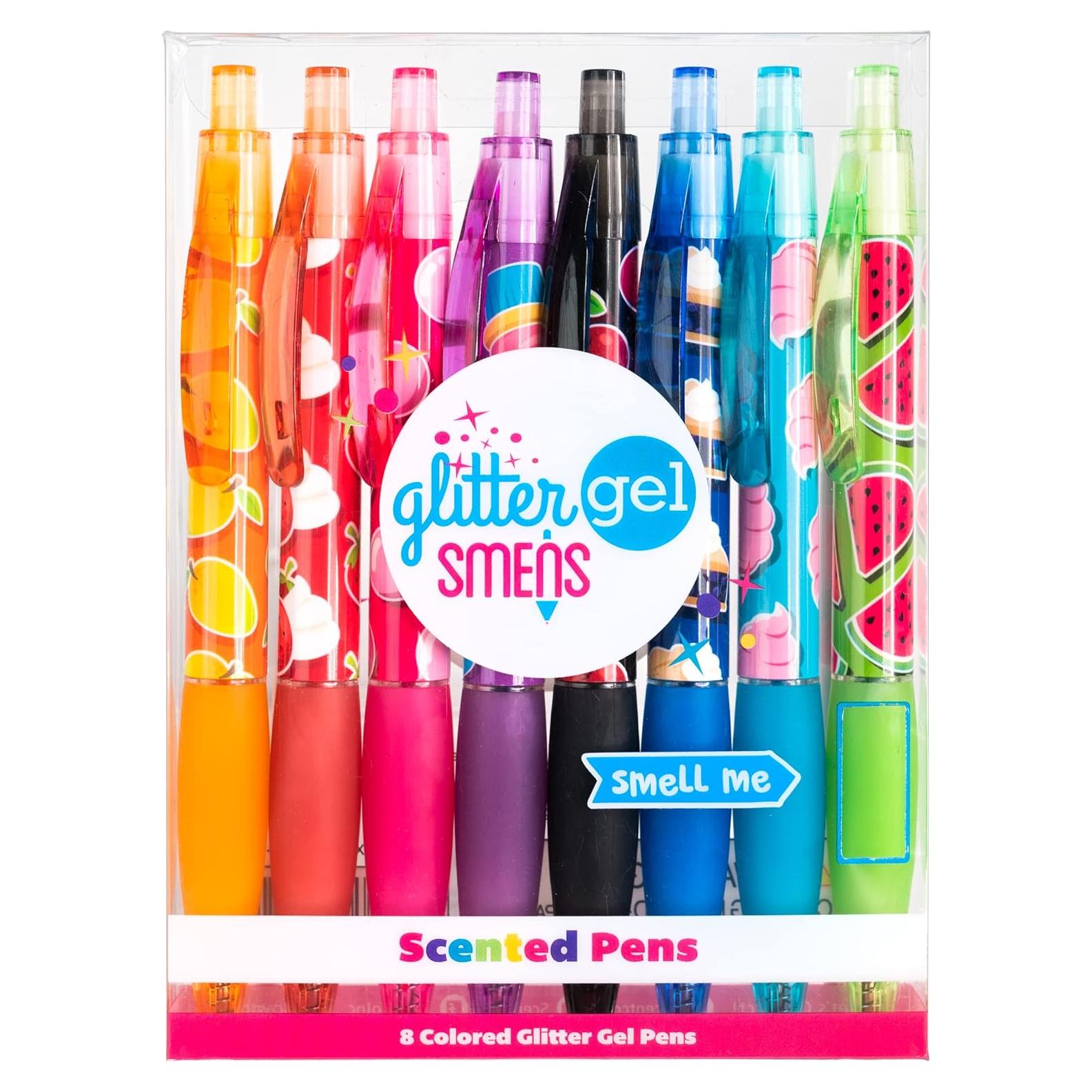 Bolígrafos de Tinta de Gel Aromatizados Scentco - 8 Colores