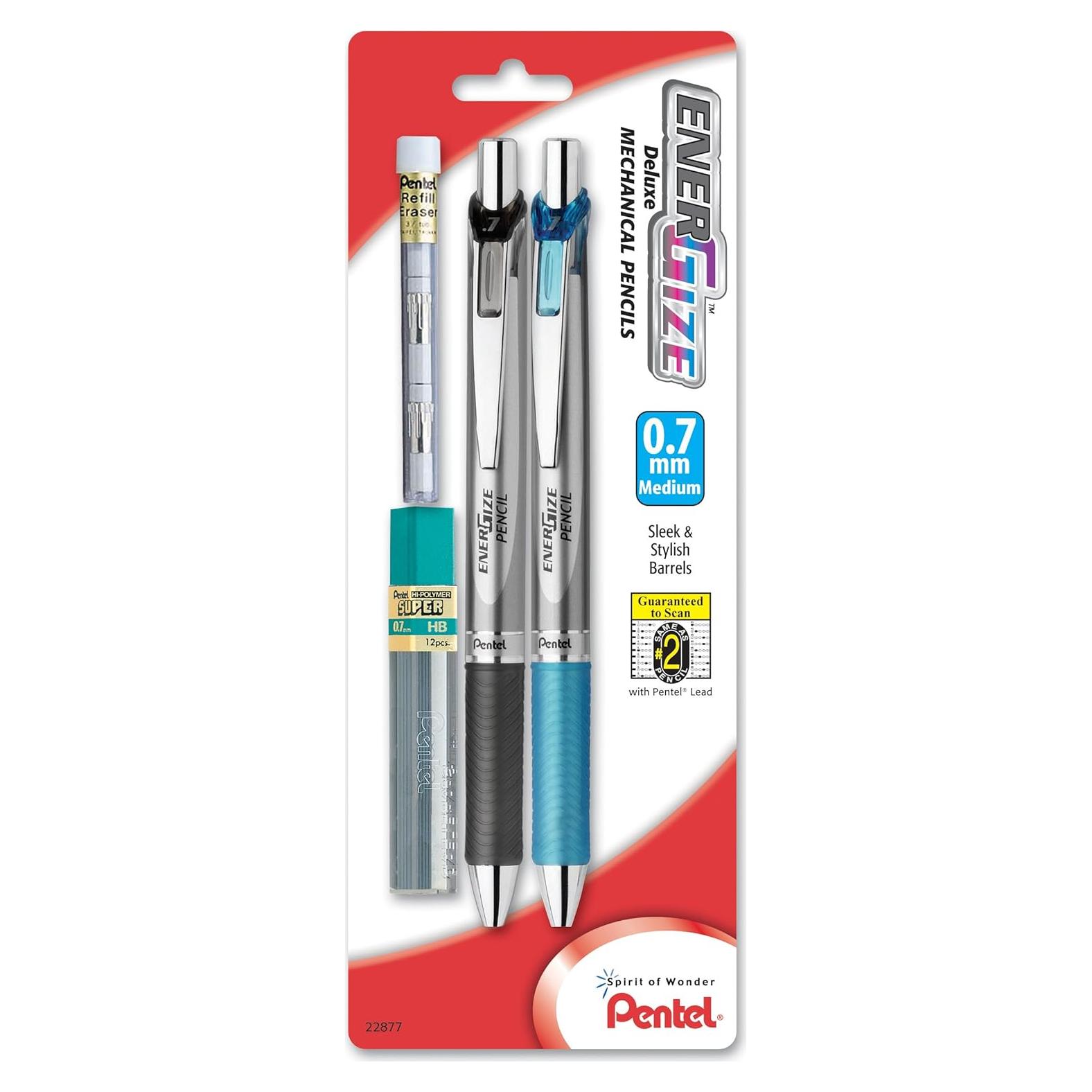 Lápiz Automático Pentel EnerGize 0.7mm Retráctil Variados