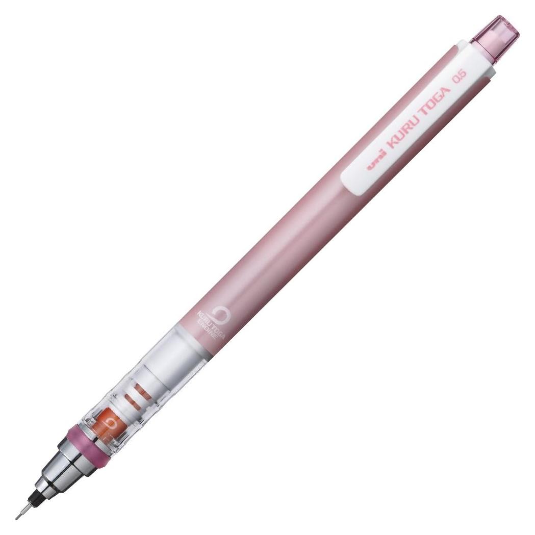 Lápiz Mecánico Uni Kurutoga 0.5mm Rosa Bebé