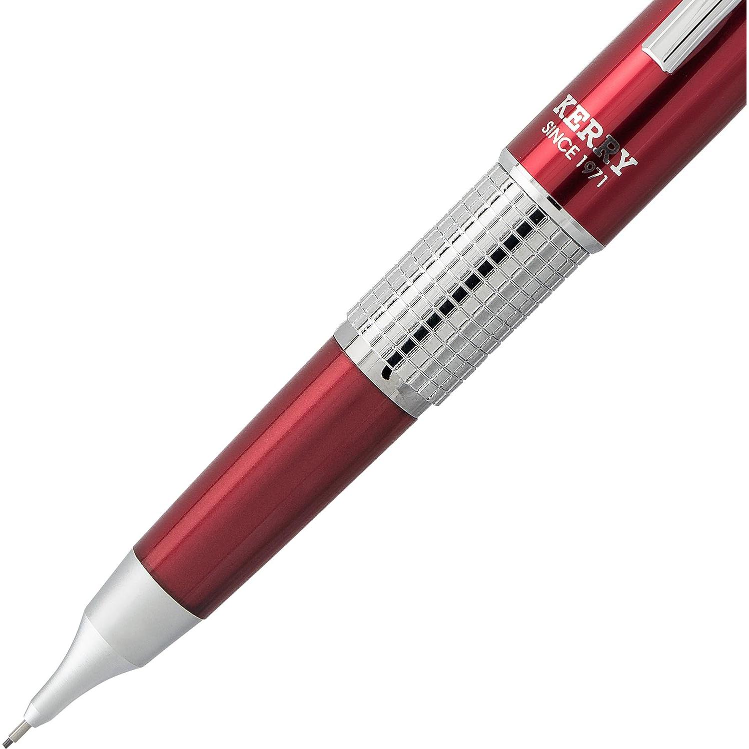 Lápiz Mecánico Pentel Sharp Kerry 0.5mm Rojo con Tapa