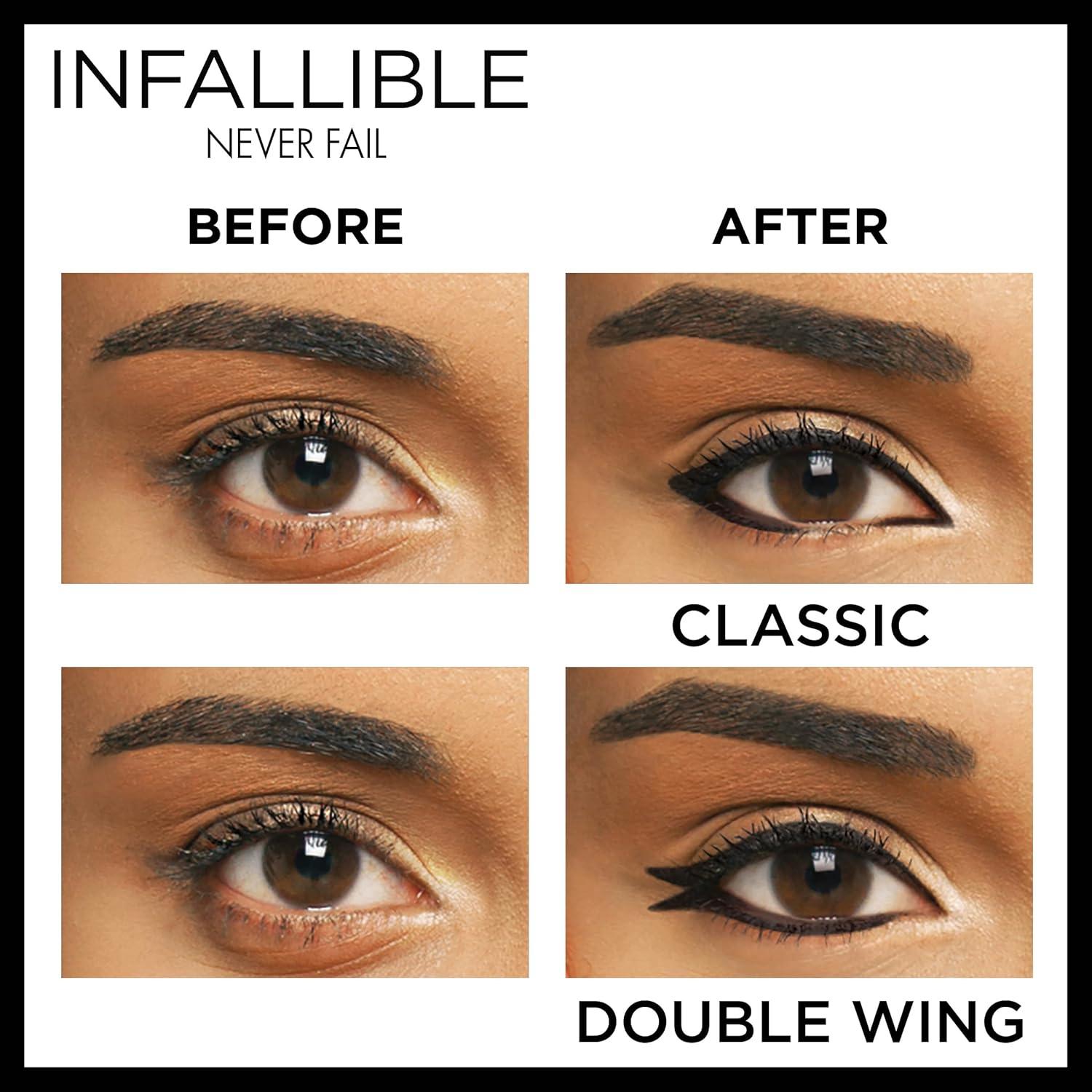 Lápiz de Ojos Mecánico L'Oreal Infallible Negro 1 Cuenta
