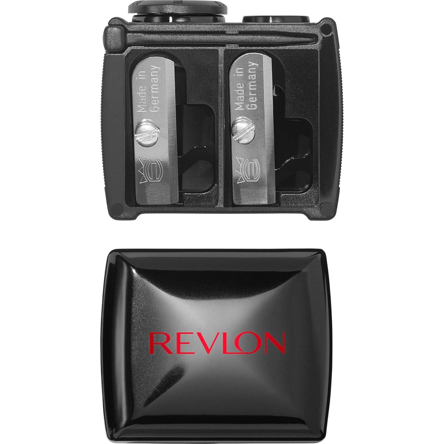 Sacapuntas Universal Revlon para Lápices de Maquillaje - Negro