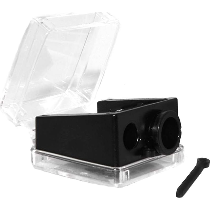 Sacapuntas Cosmético Palladio Doble Barril Acero Inoxidable