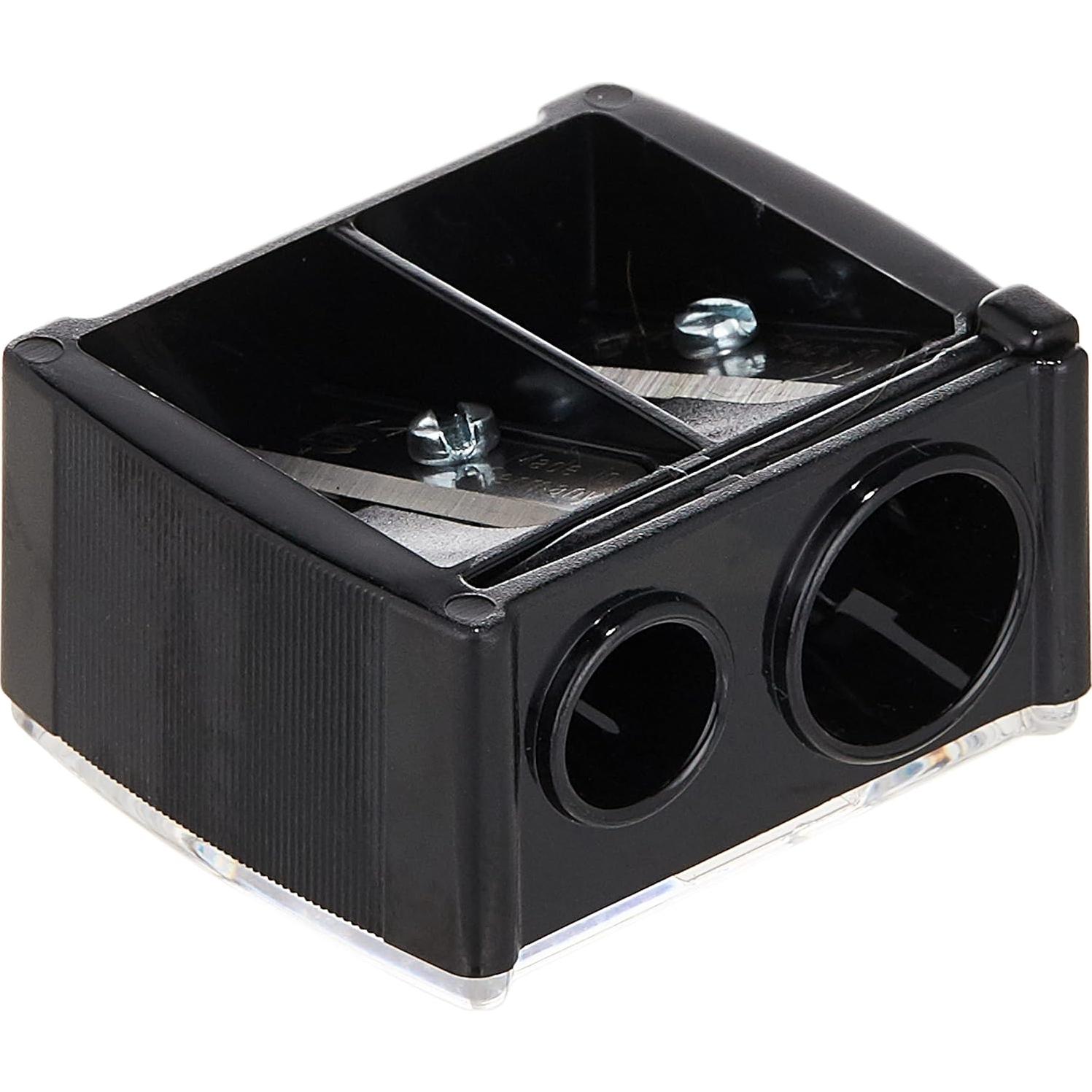 Afilador de Lápiz de Maquillaje NYX 2 en 1 Acero