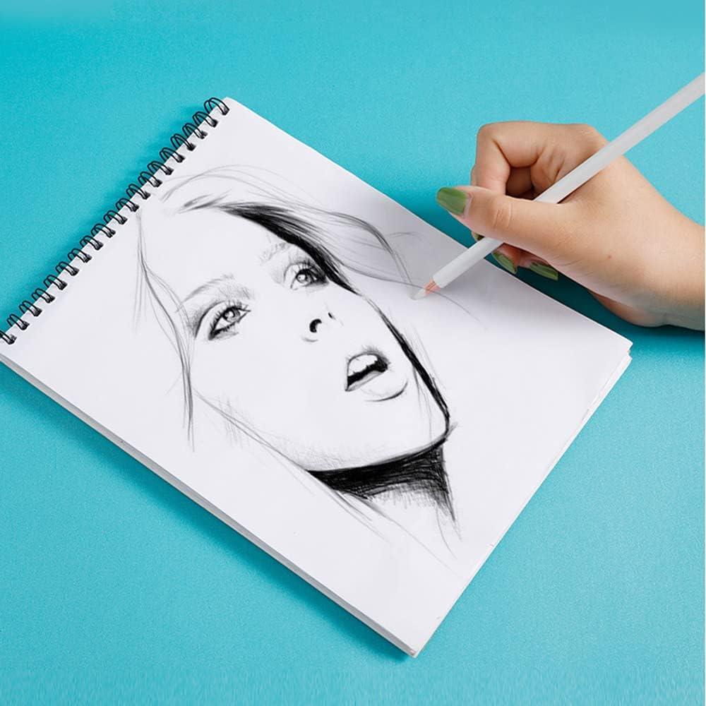 Juego de Lápices Borradores Leuapl - 6 Unidades para Artistas