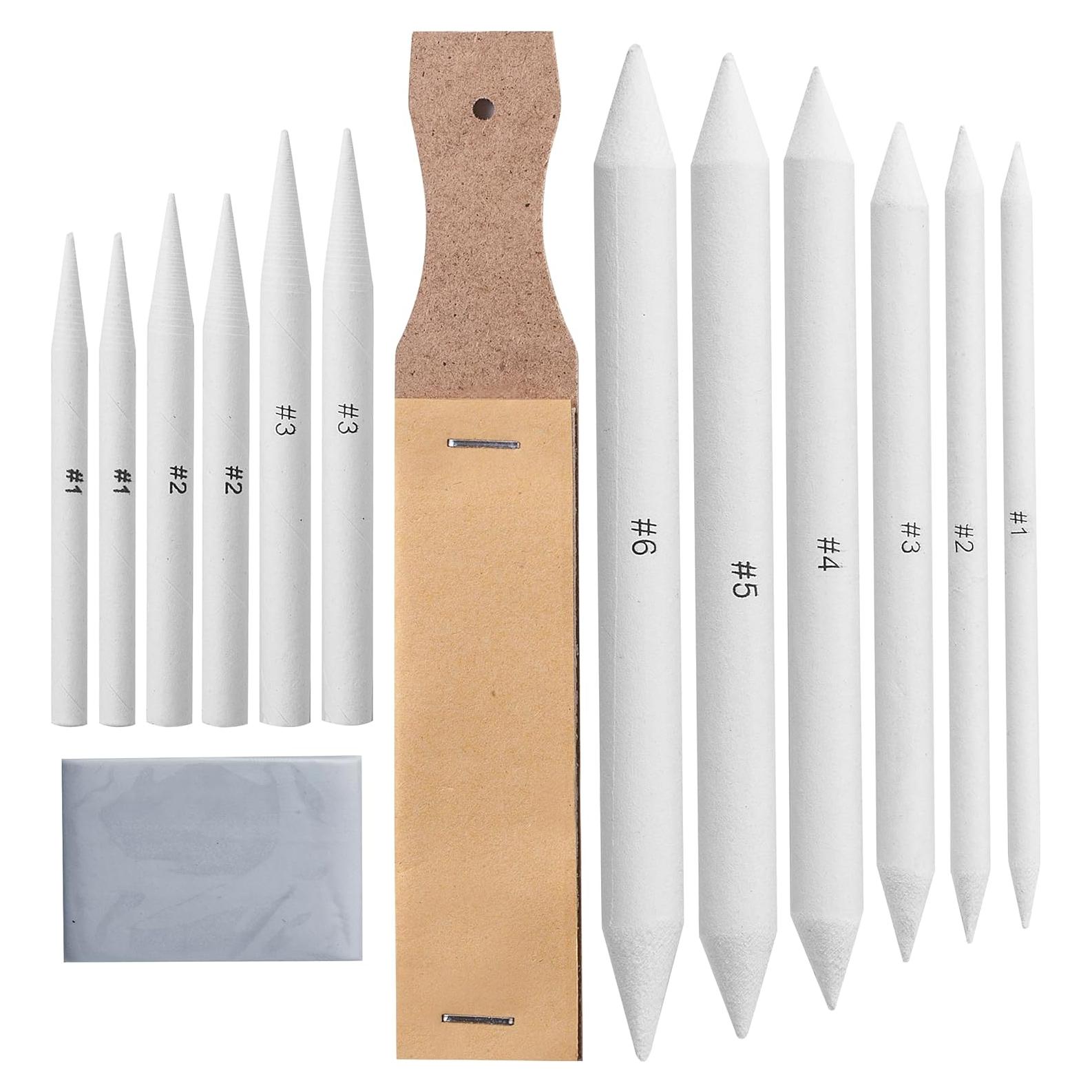 Paquete de 14 Puntas de Difuminado Mr. Pen para Dibujo