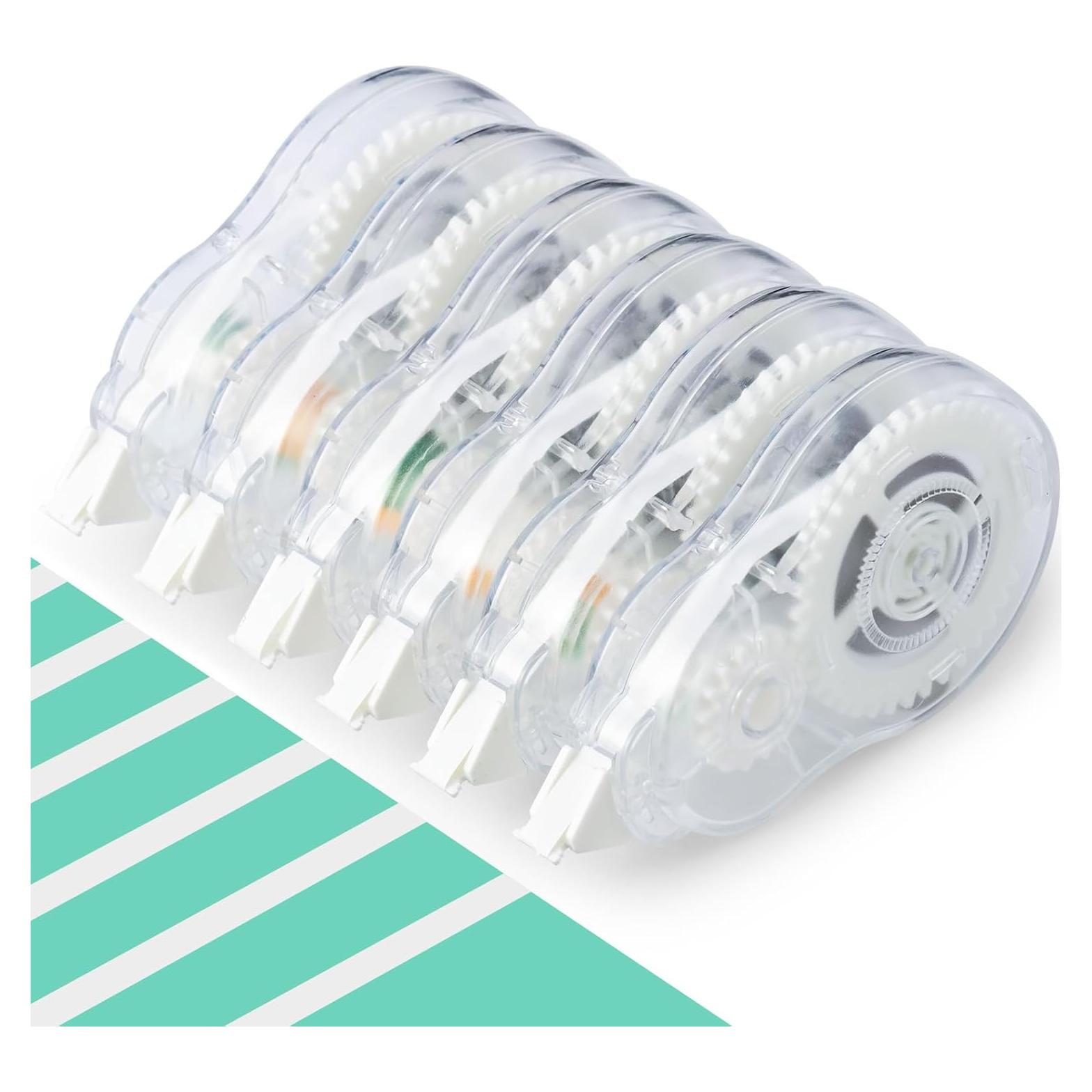 Cinta Correctora M&G 6 Piezas 72M Rápido Secado Ergonómica