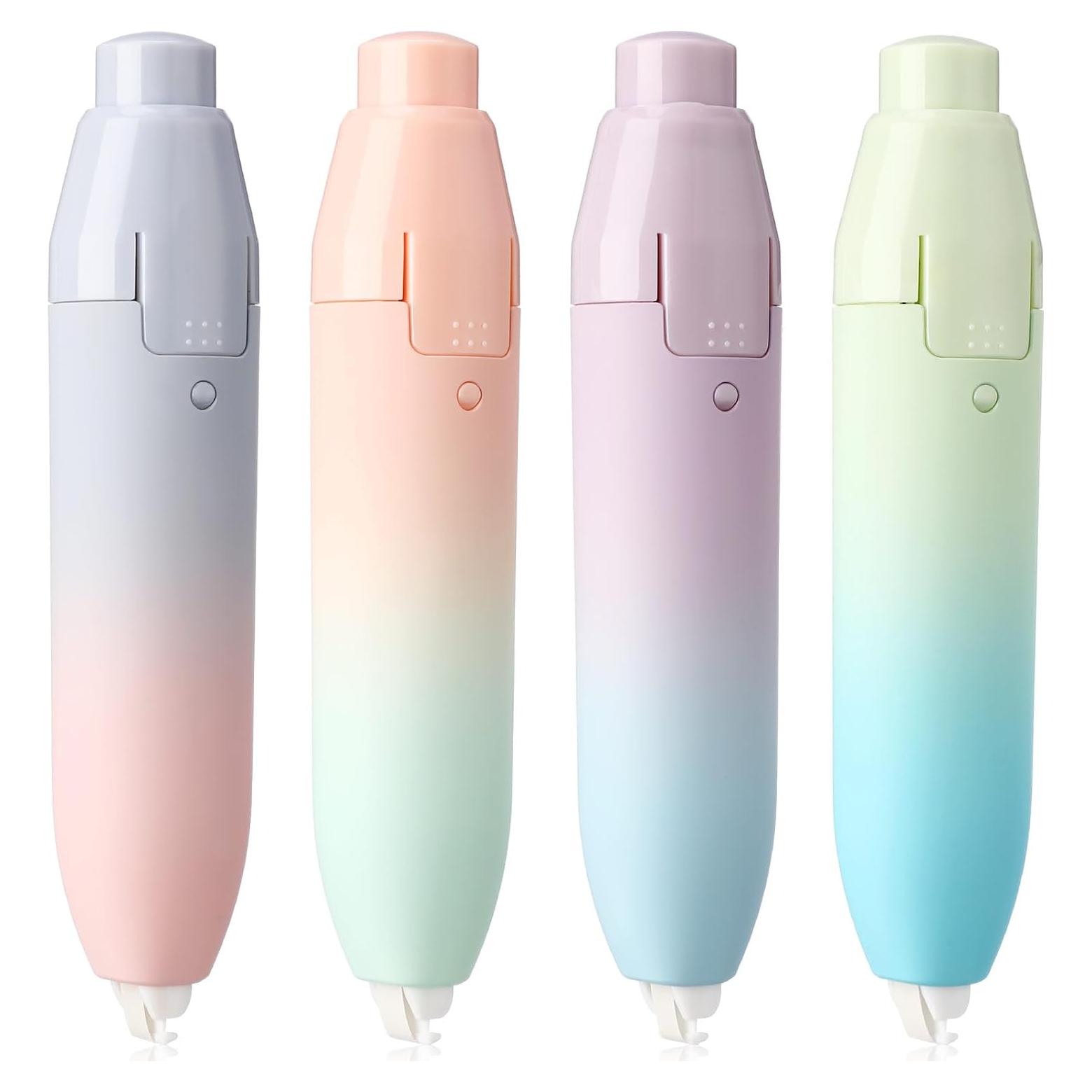 Cinta Correctora Retráctil Dinifee 4 Pcs Secado Rápido Kawaii