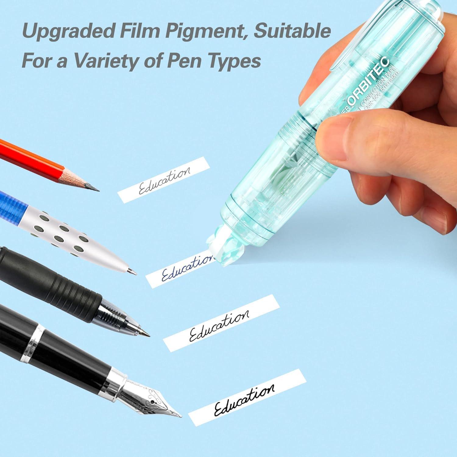 Cinta Correctora Recargable PANDENNER 4 Unidades 0.5 cm x 121.92 m