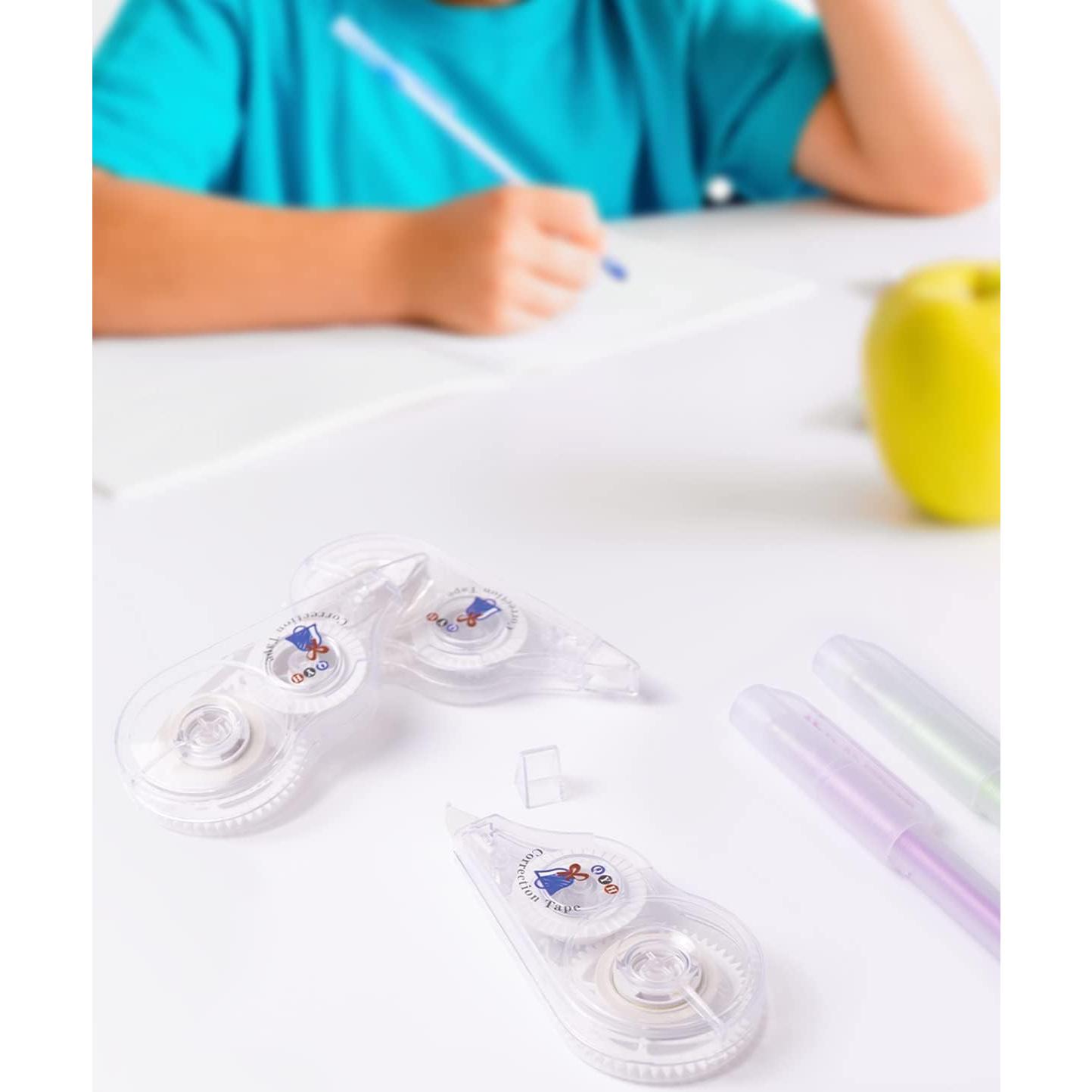 Cinta Correctora Blanca QYH 16 Cintas 5mm x 10m