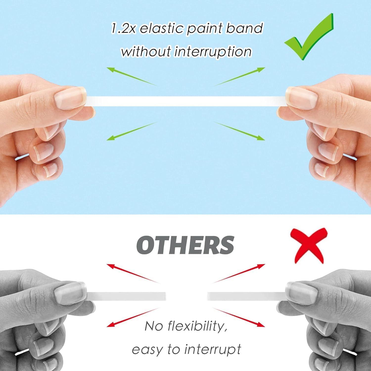 Cinta Correctora Retráctil JUDENMEY Blanca 4 Unidades 0.5cm x 121.9m