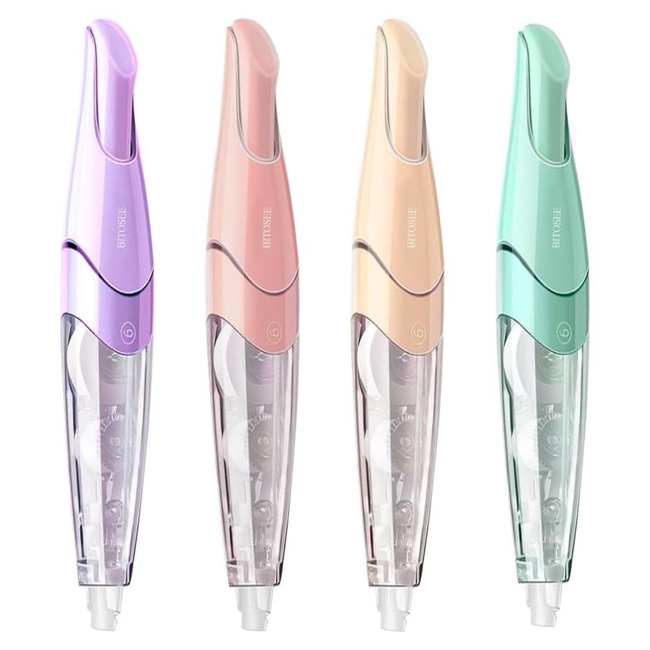 Cinta Correctora Retráctil Recargable BITOSEE 0.5cm x 600cm