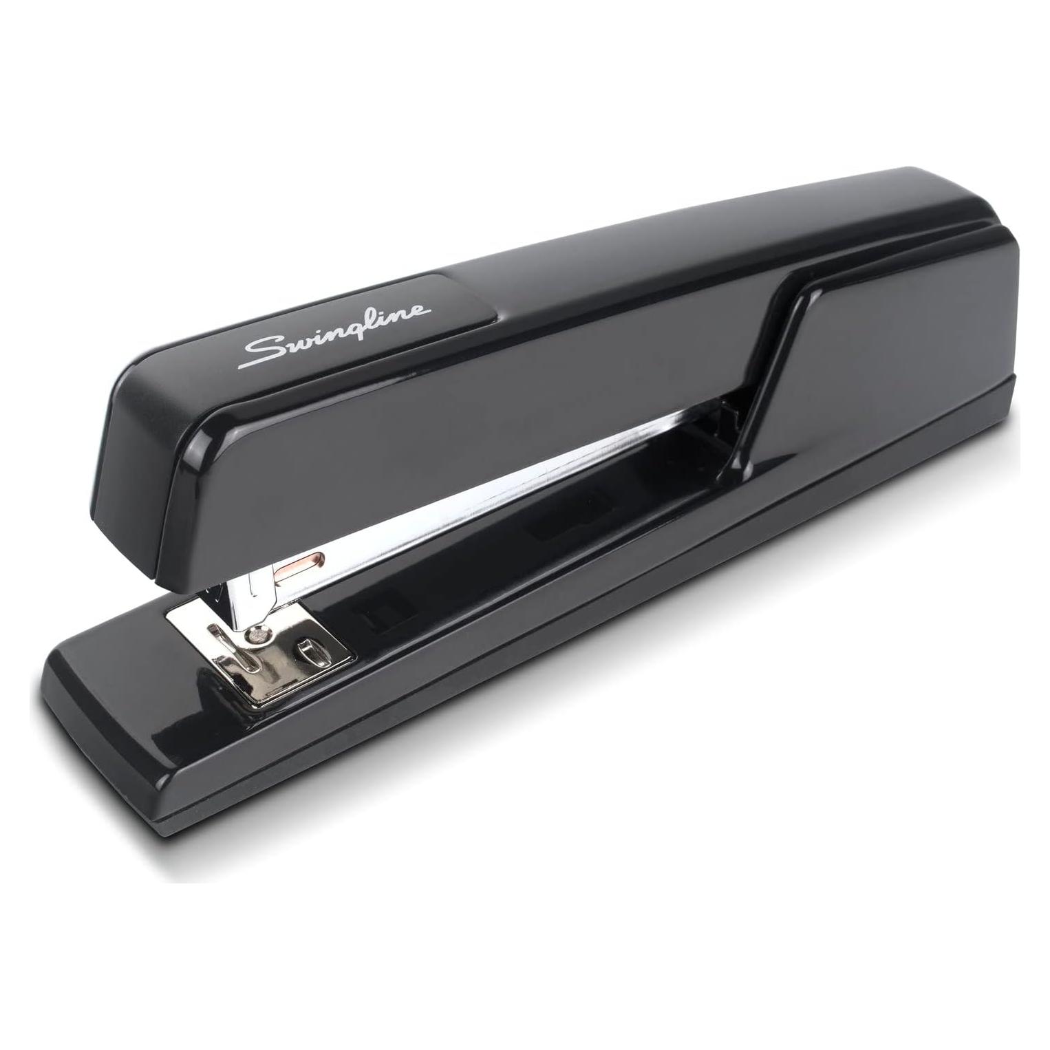 Grapadora Swingline 747 Metálica Negra 30 Hojas Sin Atascos