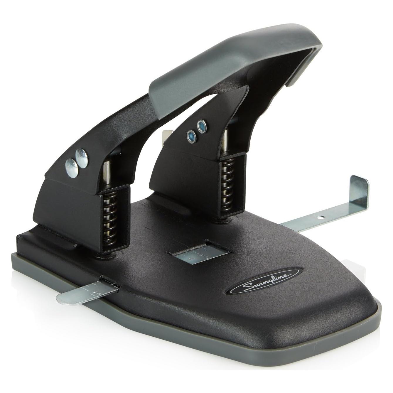 Perforadora Swingline 2 Agujeros 28 Hojas Mango Cómodo