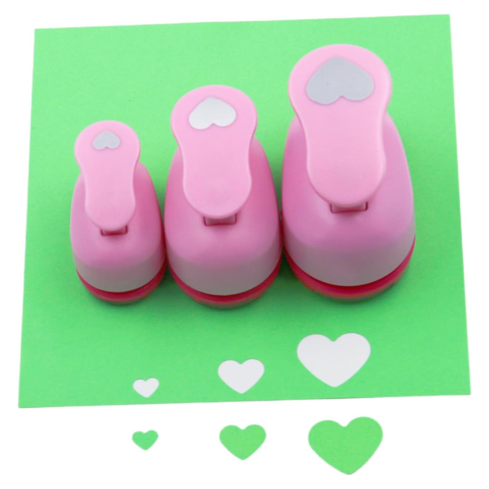 Juego de Troqueles CADY 3 Piezas 8mm 15mm 25mm Corazón