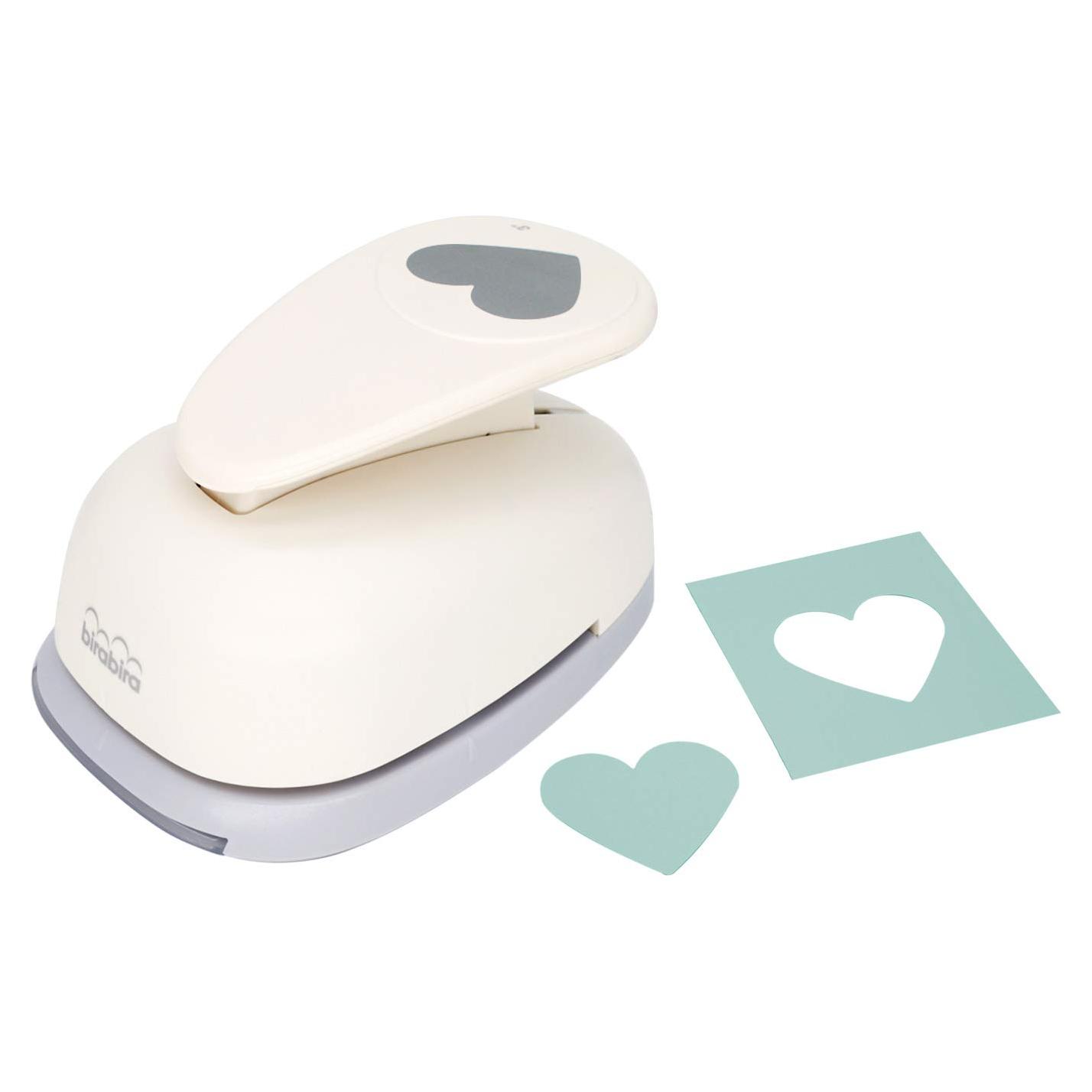 Troqueladora Bira Corazón 7.62 cm para Manualidades DIY