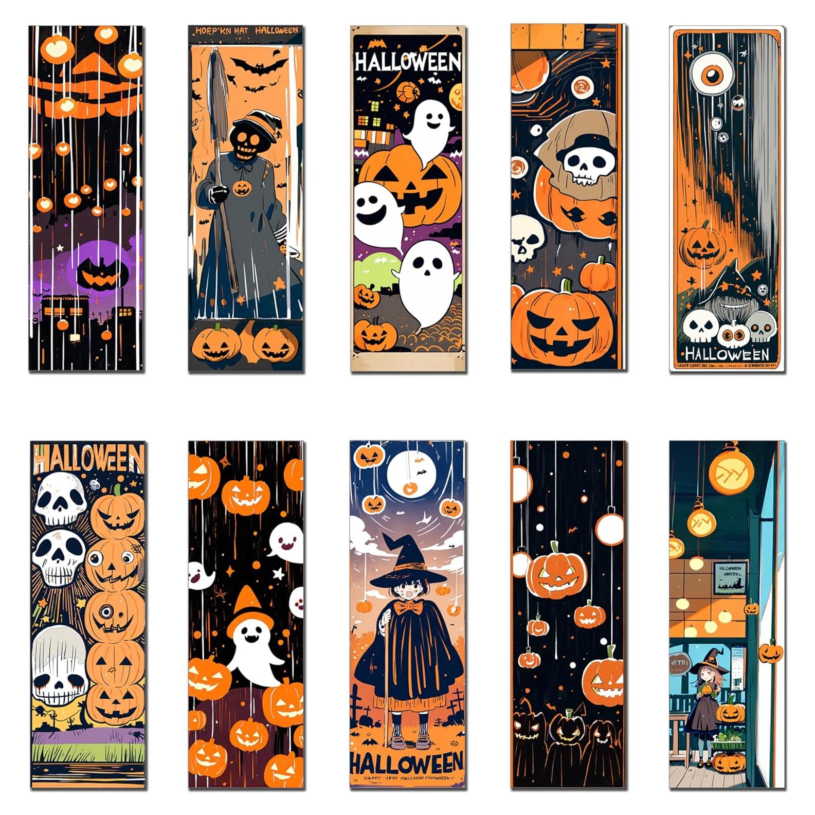 Marcadores de papel Halloween Genérico - 10 Piezas Duraderos