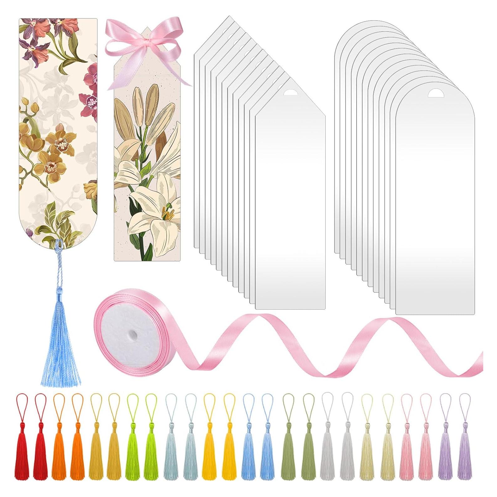 Kits de Marcadores Acrílicos WSICSE 49 Piezas DIY con Borlas