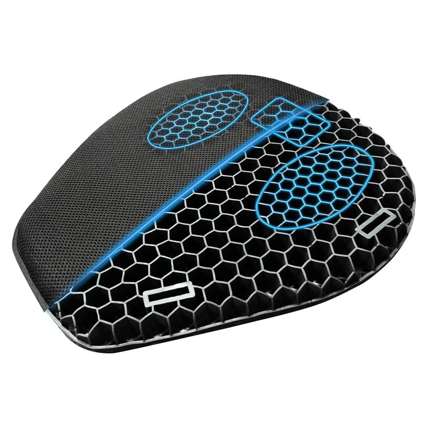 Cojín de Gel para Motocicleta CERITORN Cuatro Estaciones 38x17cm