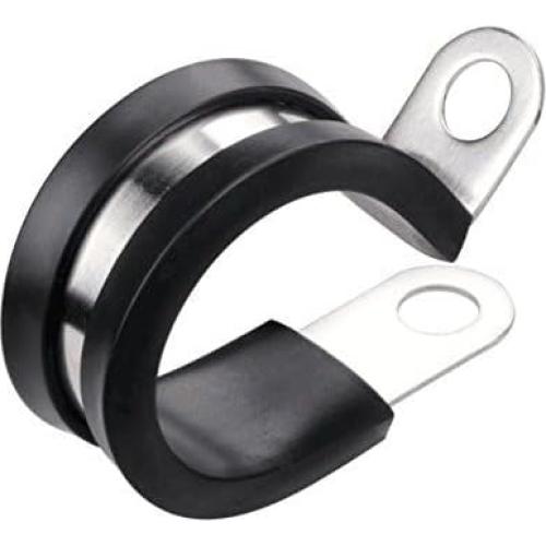 LOKMAN 20 Abrazaderas de Cable Acero Inoxidable 6.35 mm