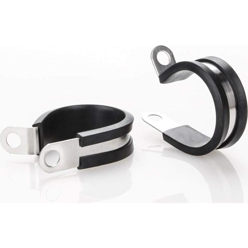 LOKMAN 20 Abrazaderas de Cable Acero Inoxidable 6.35 mm