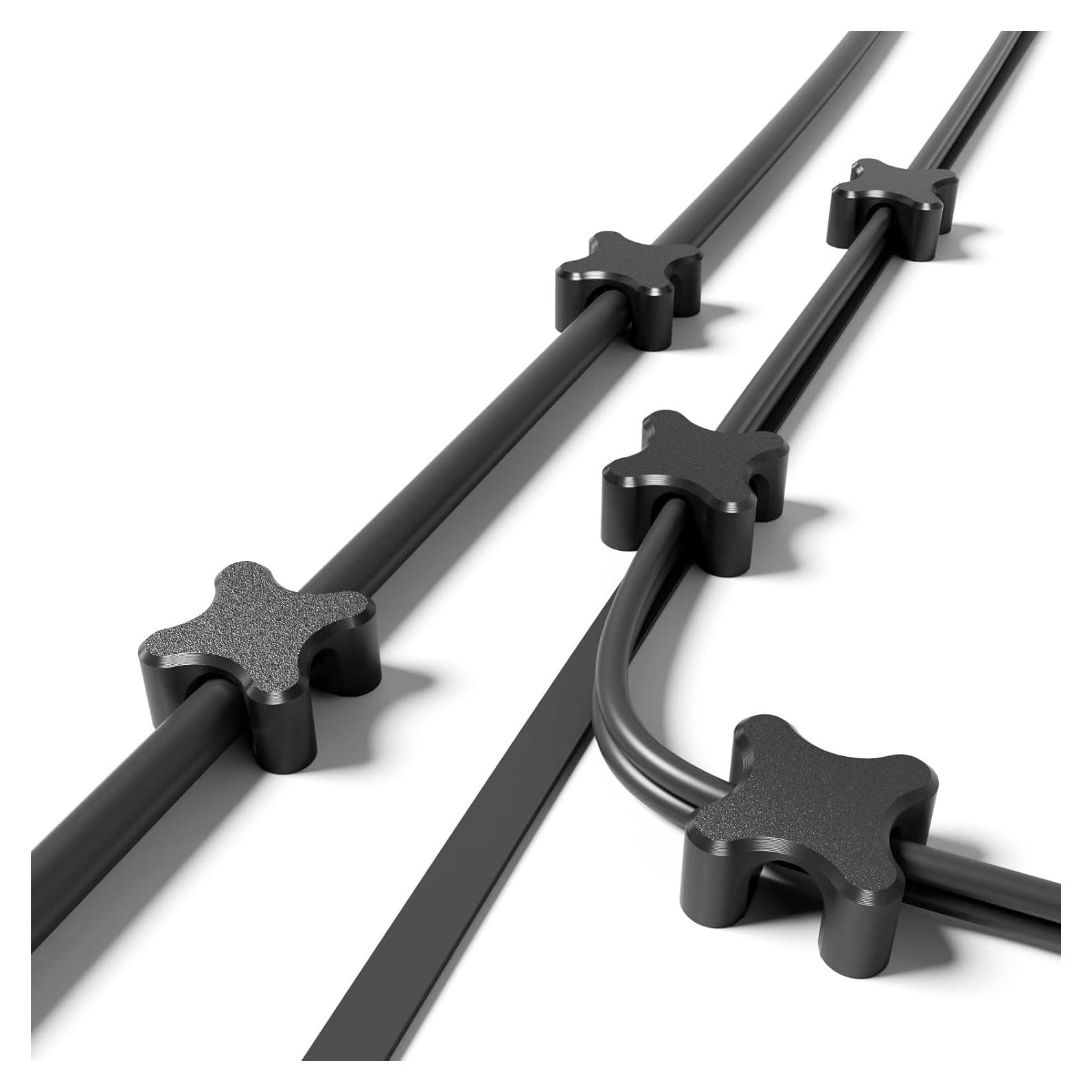 Organizador de Cable Magnético XiRan 10 Pcs Negro