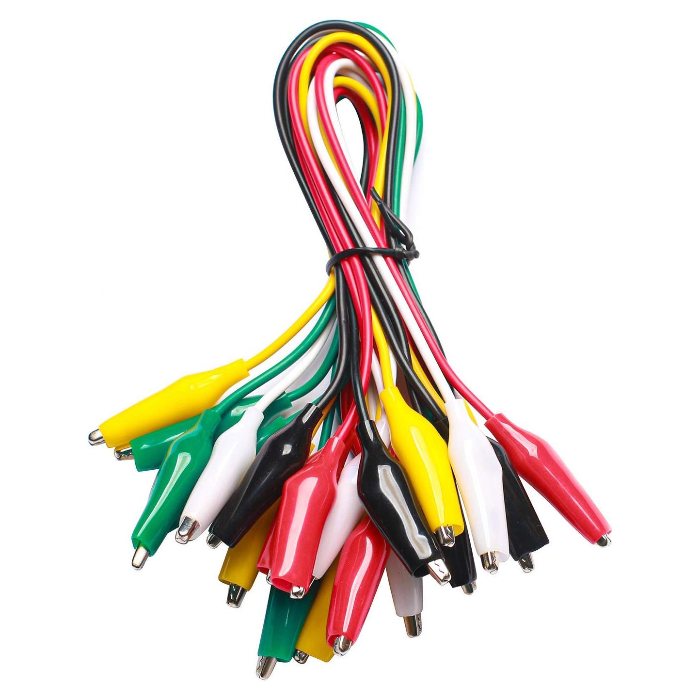 Juego de Cables de Prueba WGGE WG-026 10 Piezas 5 Colores