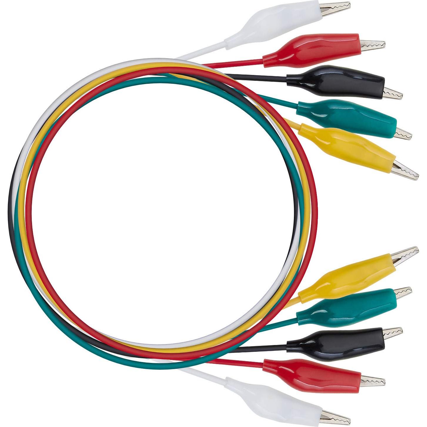 Juego de Cables de Prueba WGGE WG-026 10 Piezas 5 Colores
