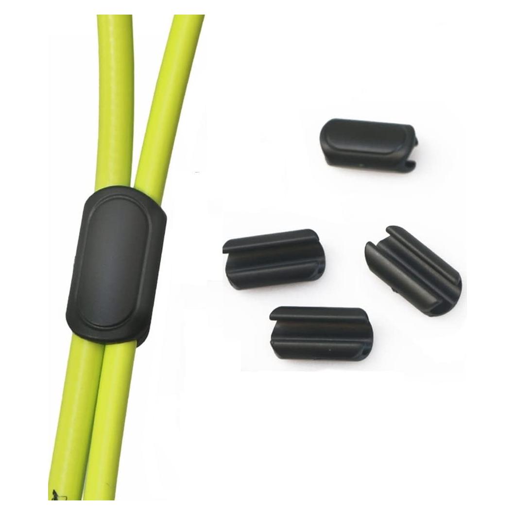 Clips de guía de cable de freno Juscycling 4mm y 5mm - Paquete de 4