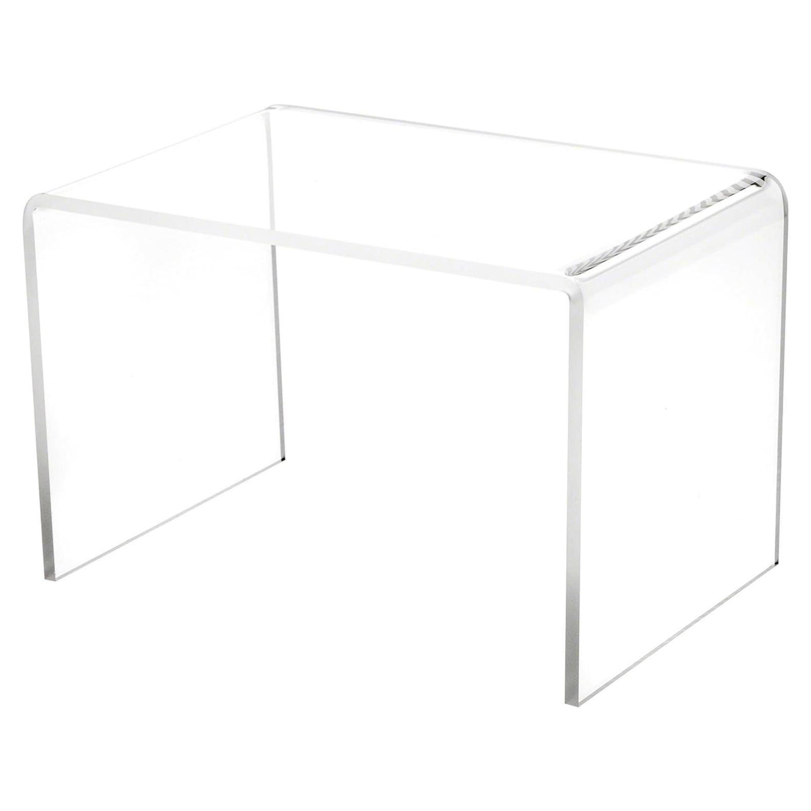 Soporte de Exhibición Rectangular Acrílico Plymor 15.24x22.86 cm