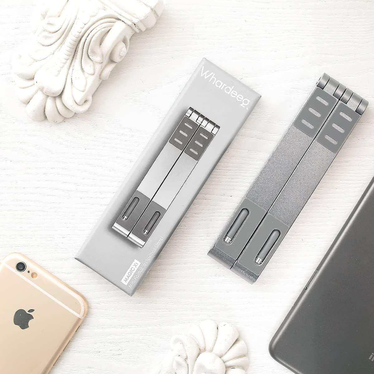 Soporte Multifuncional 3-en-1 Whardeeg Magic X1 Plata