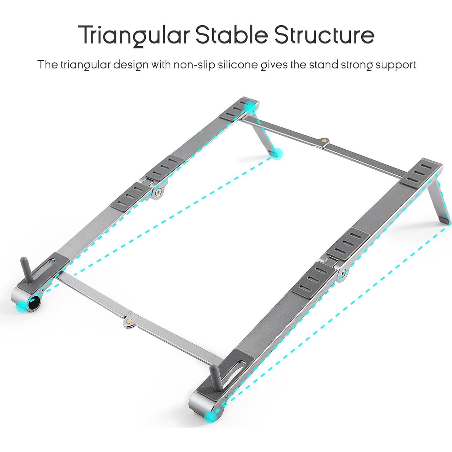 Soporte Multifuncional 3-en-1 Whardeeg Magic X1 Plata